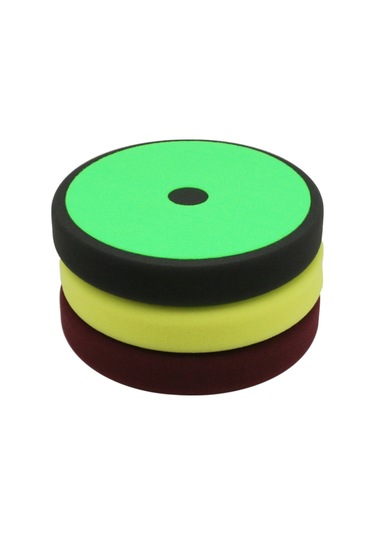 Yifomall 3'lü Araç Cila Pedi Seti - 5,5 İnç Otomobil Ve Yat Parlatma Süngeri - Çizik Giderme