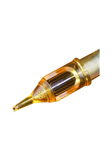 Qingmipy 10 Adet Tek Kullandım 3rl Dikiş Tipi Göz Kaşı Dövme İğnesi, Abs Malzeme, Mini Taşınabilir, Başlangıçcı Ve Usta İçin Güvenilir