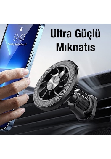 Ally Ml-216 Magsafe Araç İçi Havalandırma Telefon Tutucu