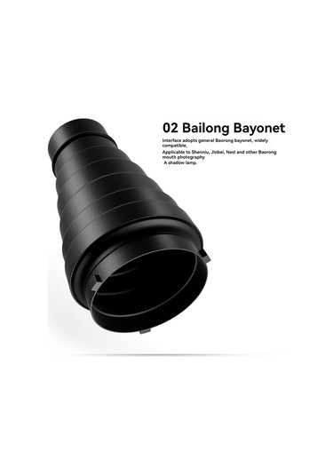 Gajeena Alüminyum Bowens Uçlu Orta Boy Metal Işık Odaklayıcı Kutu: Bal Arısı Hücresi Ve 5 Renkli Filtre Seti - Stüdyo Ve Jeneratör Işıklarına Uygun