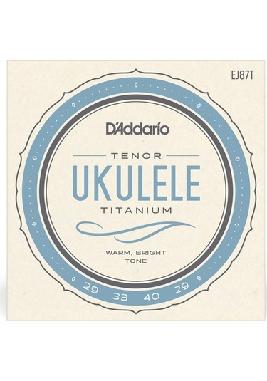 Daddario Ej87T Titanium Takım Tel Tenor Ukulele Teli