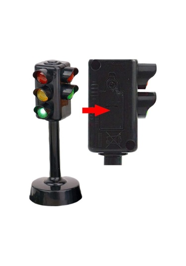 Metal Çek Bırak Taksi Polis Arabası Ve Trafik Işığı 3 Lü Set Açılır Kapı Yumuşak Lastik 11 Cm