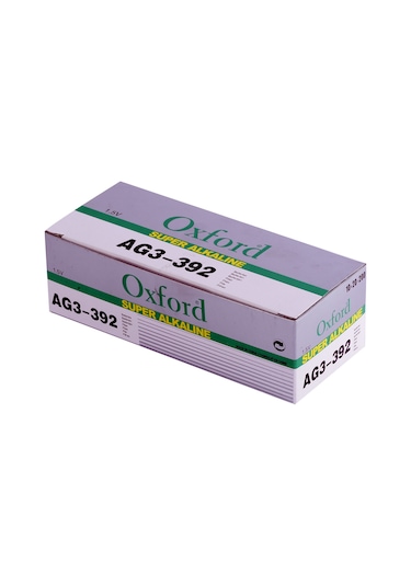 Oxford AG3 LR41 392A Düğme Pil 10 x 20'li