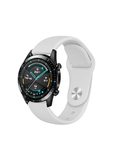 Mi Watch Color İçin Uyumlu 22mm Silikon Kordon