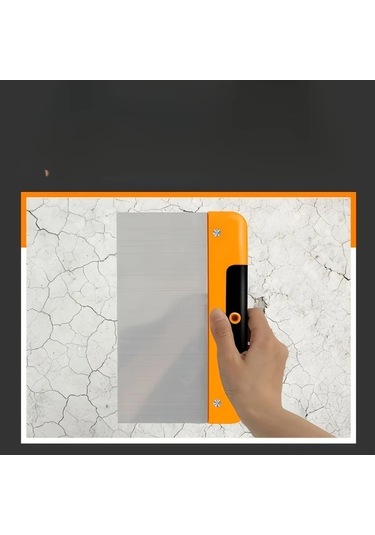 Willowhaven Sarı 4lü Dıy Alet Seti: Paslanmaz Çelik Macun Spatulası Ve Duvar Kağıdı Kazıyıcı