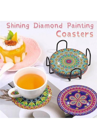 Ulzyvf Yap Tutuculu, Sanat Parça Kendin Elmas Diğer Bardak Bardak Altlıkları Altlığı Vg Diğer