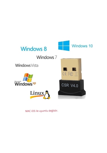 Juo BT400 Bluetooth 4.0 Mini USB Dongle Adaptör