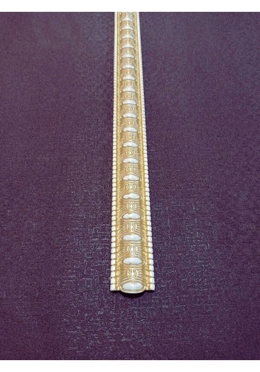 Poliüretan Dekoratif Duvar&tavan Çıta Bordürü -bronz Renk En:4 Cm-boy:100 Cm -duvar Süsü