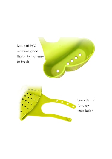 Sones Tm15008 Ayarlanabilir Takmalı Lavabo Depolama Askılı Sepet Mutfak Drenaj Askılı Çanta