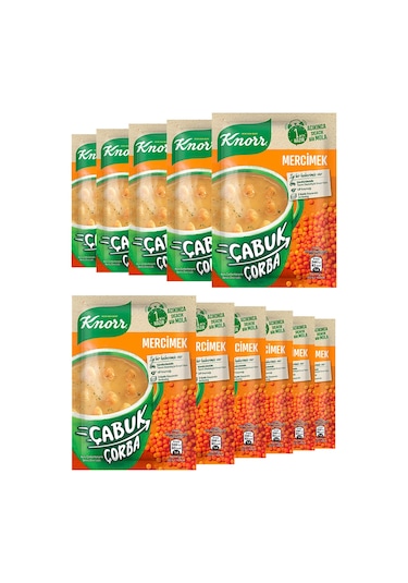 Knorr Çabuk Mercimek Çorba 12 x 22 G
