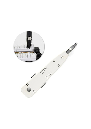 Telefon Krone Pense Kep Kep Krone Bıçağı RJ11 RJ45 Sıkma Kesme