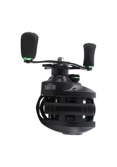 Wezone Hl Metal Bobinlu Yem Atma Olta Makinesi, 7.2:1 Hız Oranı, Manyetik Fren, Sol El İçin, Dayanıklı Metal Gövde