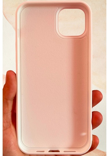 İphone 14 Plus / 15 Plus Yıldız Tozu Premium Beyaz Silikon Kılıf