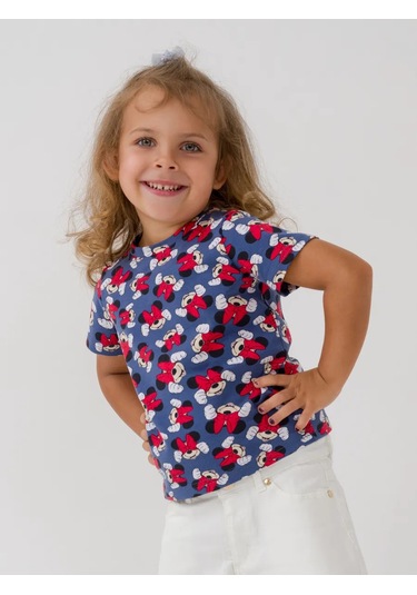 Natıvıa Baskılı Tişört 409974472 Mavi