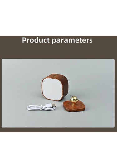 Cbtx 0604 Akıllı Mini Radar Sensör Başucu Gece Lambası Masa Lambası - Açık Kahverengi