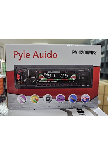 Pyle Audio Py-1200mp3 2 Anfi Çıkışlı Bt Usb Aux Girişi Var