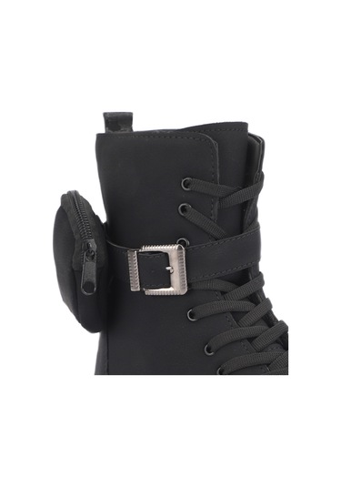 ESEM HELLO Kadın  Siyah Nubuk Bot