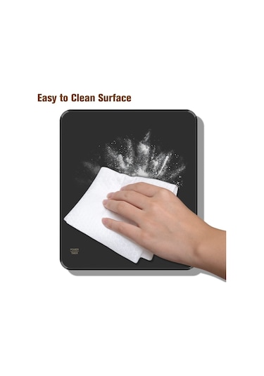 Zamanlayıcılı Kahve Tartısı, 0.1g/3kg, Şarj Edilebilir, Otomatik Kapanma, Barista İçin Siyah