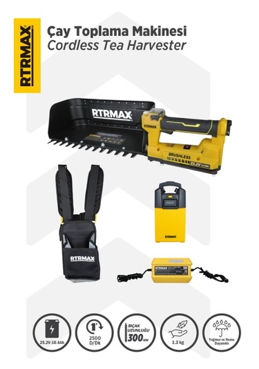 Rtrmax RTM9653 Şarjlı Çay Toplama Makinesi