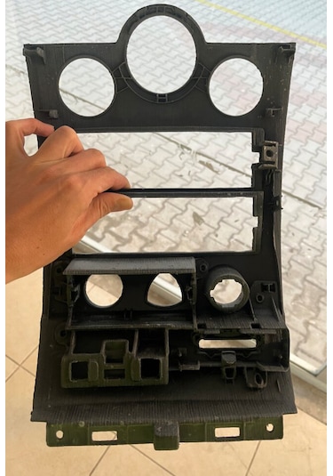 Megane 2 Dijital Klima Çerçevesi