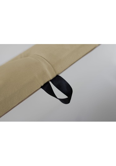 Vetra Sandıklı Bench Puf, Beyaz Hardal