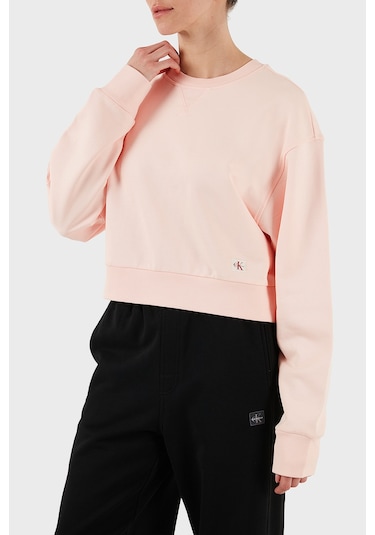 Calvin Klein Bayan Sweat Lv047c911g Vı7 Açık Pembe Açık Pembe