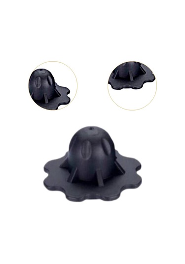 Dolıty Moon Sandalye Ayak Kılıfı Balıkçılık Veranda 18-mm Siyah Çok Renkli