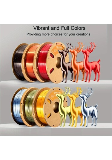 Techbloom Eryone 200g Pla Ultra 3d Yazıcı Filamenti Yüksek Kalite Altın Renk 1 75mm 200g