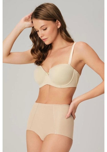 Anıl 2852 Bayan Slip Külot Korse Ten