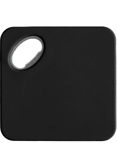 Siyah Bardak Altlığı Kare Magnet Açacak Vgkbas 100 Adet Beyaz