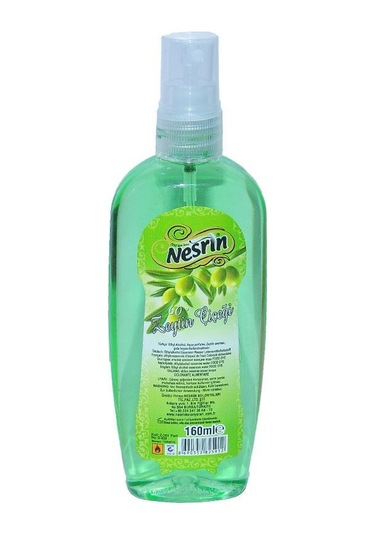 Nesrin 60 Derece Zeytin Çiçeği Kolonyası Sprey Pet Şişe 160 ML