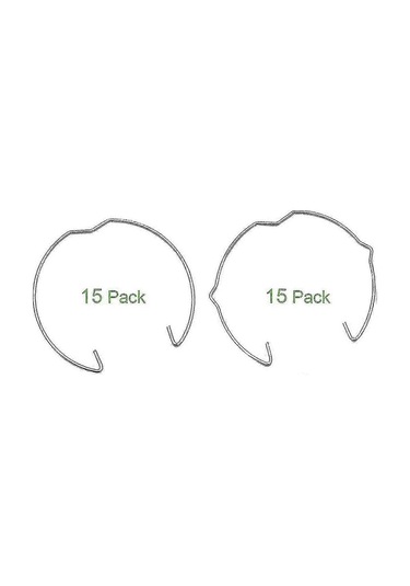 Led Halojen Gömme Ampul Tutucuları İçin 30'lu Paket Gu10 Mr16 50 Mm Tutma Klipsleri Diğer