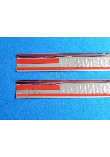 Ford Connect Krom Kapı Eşiği 2002-2014 2 Parça Paslanmaz Çelik N11.6836