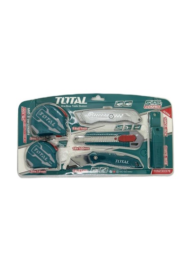 Total Ölçü Ve Maket Bıçağı Seti Tos23037e 7 Prç