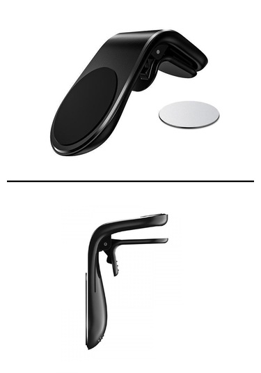 L Model Araç İçi Telefon Tutucu Havalandırmaya Giren Mıktanıslı