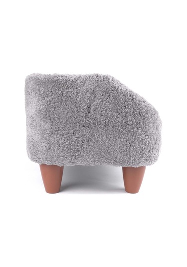 Gobypet Peluş Kedi Koltuğu Yumuşak Lüks Kedi Köpek Yatağı Koltuğu