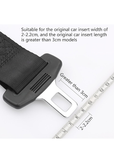 Springsun "evrensel Emniyet Kemeri Uzatıcı - Kolay Takılır 9 Cm Ekstra Uzunluk, Bebek Koltuğu İçin"