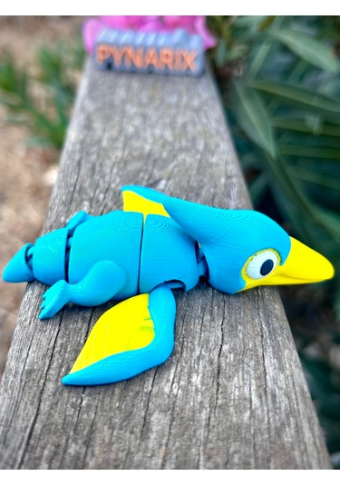 Pterodaktil Oyuncak Figürü Gökyüzünün Kadim Efendisi 3d Hareketli Organik Model - Orta Boy Dinozor