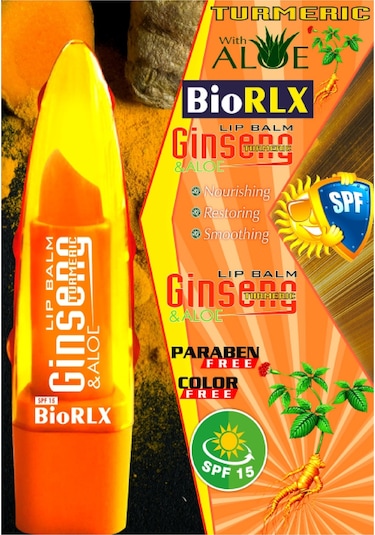 Biorlx Ginseng Aloe Vera SPF15 Dudak Balmı 3.5 G
