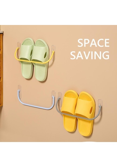 Sarı Çok Fonksiyonlu Kendinden Yapışkanlı Duvara Monte Depolama Rafları Mutfak Eşyalar Havluları Oturma Çok Amaçlı Düzen. 56711668 Sarı