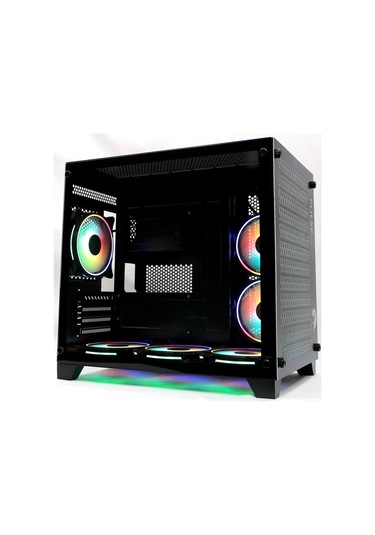 Tiranozor Ti-Game Pulse Black 6 Rgb Fan Black Mesh Gamıng Kasa