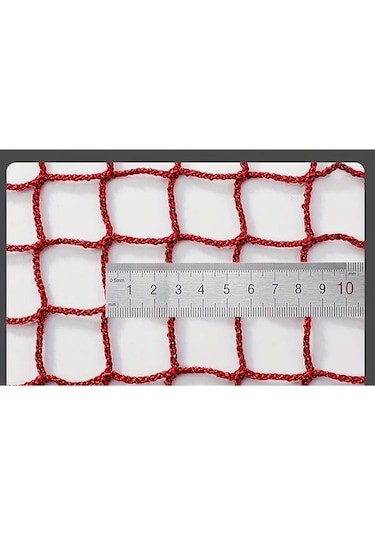 Willowhaven Kırmızı Standart Badminton Filesi 240.16x29.92 Inch İç Ve Dış Mekan Kullanımı