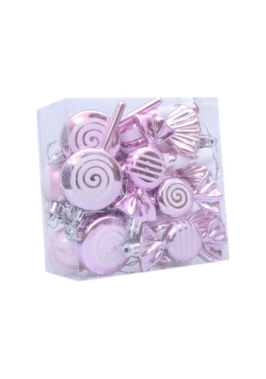 Suntek 18 Adet Yılbaşı Topu Süsleri Ev Kutlamaları Ve Açık Kutu 13,5x7x13,5 Cm