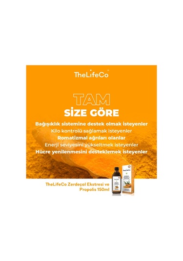 The Lifeco Zerdeçal Sıvı Ekstraktı 150 ML