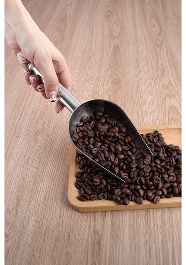 Çelik 13 Cm Baharat Kuruyemiş Bakliyat Erzak Küreği Cin794