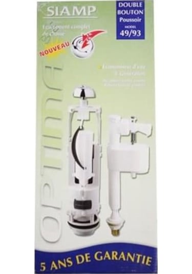 Tema-sıamp 49/93 Çift Kademeli Rezervuar İç Takım Beyaz