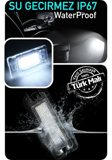 Bmw X5 E53 E70 2000-2013 Canbus Led Araç Içi Ayak Altı Bölmesi Aydınlatma Ledi Lambası