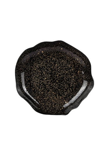 Karaca Lovizna Dekoratif Tabak 38 CM Siyah