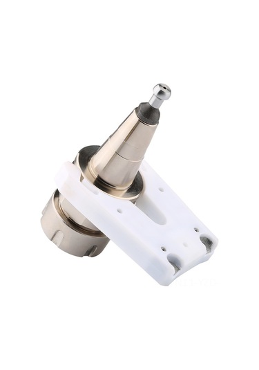 Yuntech01 Iso30/bt30/bt40nbt30 Uyumlu, Otomatik Bıçak Değiştirme Mekanizması Ve Kalp Şekilli Bıçak Kütüphanesiyle Taşkın Makinesi Bıçaklı Kafa Tutucuları Beyaz Iso30, Plastik Kaplama