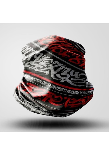 Japan Motorcu Bandana Maske Outdoor Boyunluk Unisex Siyah